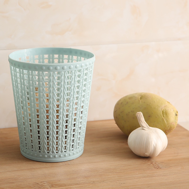 Thùng Đựng Rác Mini Bằng Nhựa Để Bàn Trang Trí Phòng Khách / Xe Hơi