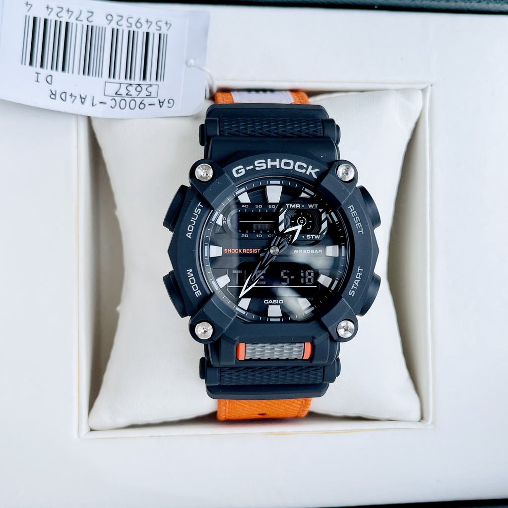 Đồng Hồ Casio Nam Dây Vải GSHOCK GA-900C-1A4DR Chính Hãng
