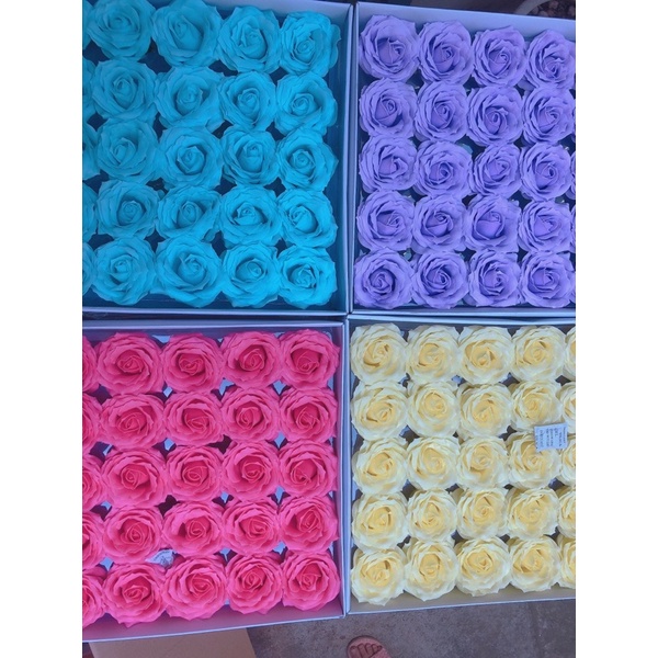 Hoa sáp 7 lớp cao cấp