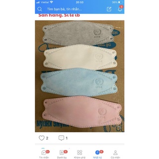1 thùng 300 khẩu trang 4D KF94