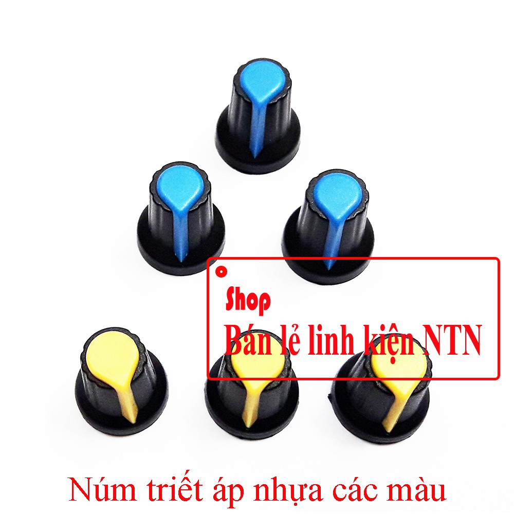 Núm triết áp các màu