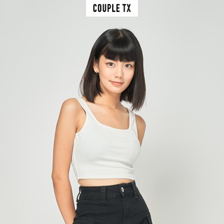 Áo Thun Nữ Croptop Bo Rib Couple TX WTS 2078