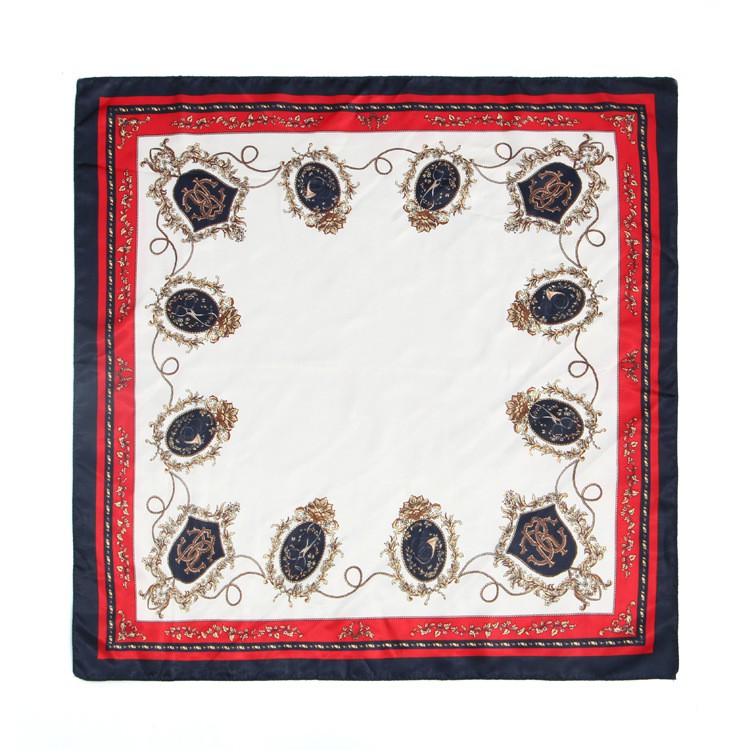 [Nowship2h] Khăn turban nam nữ unisex đẹp lụa mềm, Khăn lụa vuông 60x60cm quấn tóc túi xách nhiều màu - Mã ST001