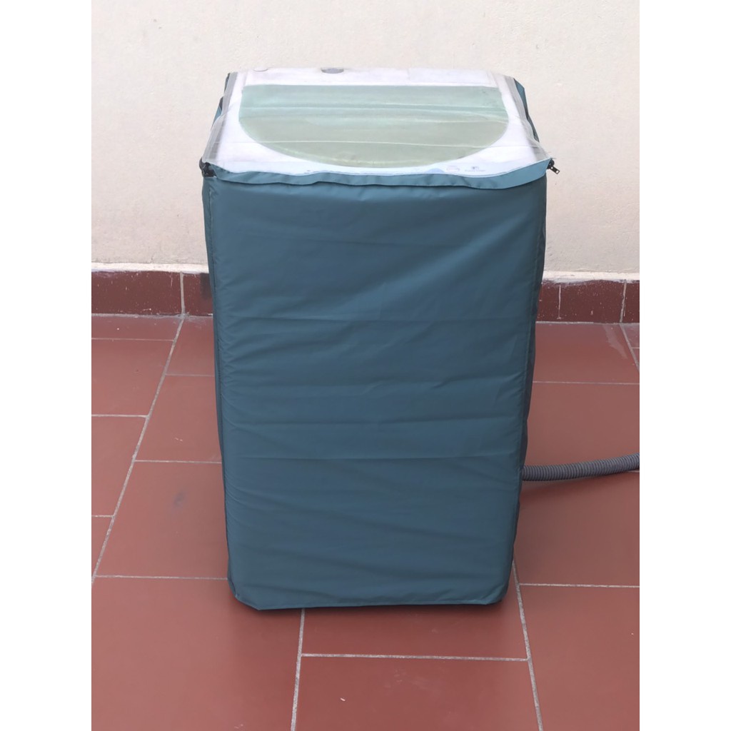 Áo Trùm Vỏ Bọc Máy Giặt Cửa Trên Vải Dù Siêu Bền