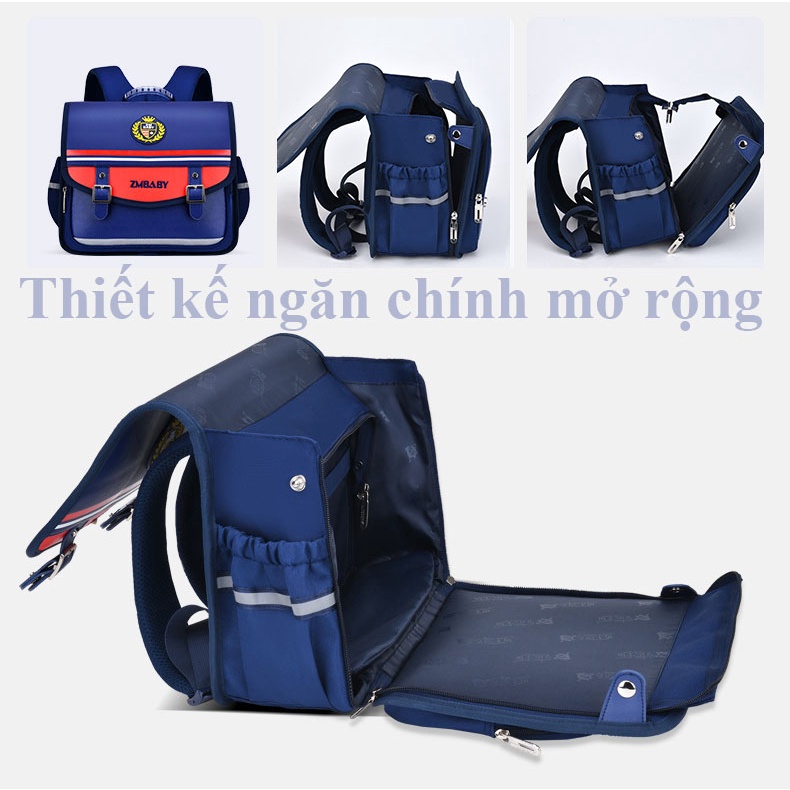 [Giá si] Cặp học sinh cấp 1 cấp2 cho bé trai bé gái chống thâm nước mặt lưng thoáng khí hoạt tiết phi hành gia, mèo hồng