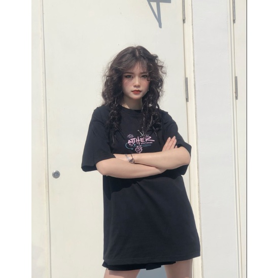 AITHER STUDIO Áo thun Teddy Bear cao cấp Unisex form rộng