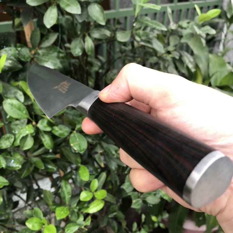 Dao thái Kai chính hãng dài 32cm, dày 2.5li, cán gỗ, không rỉ, fullbox