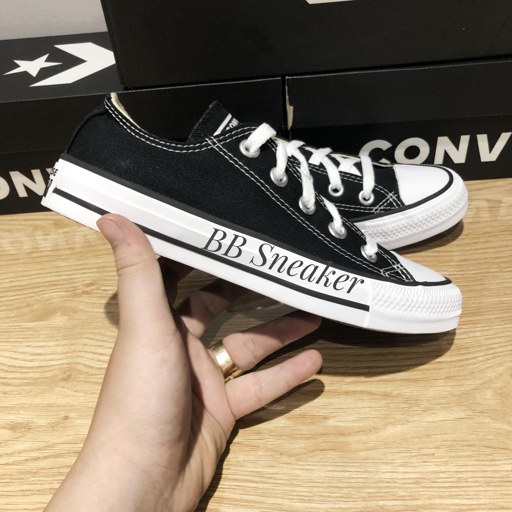 Giày Converse classic đen cổ thấp chính hãng