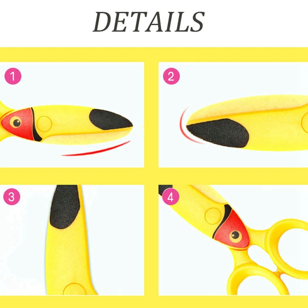 Kéo Nhựa Abs In Hình Động Vật Hoạt Hình Dễ Thương An Toàn Cho Bé / Văn Phòng / Trường Học / Làm Thủ Công