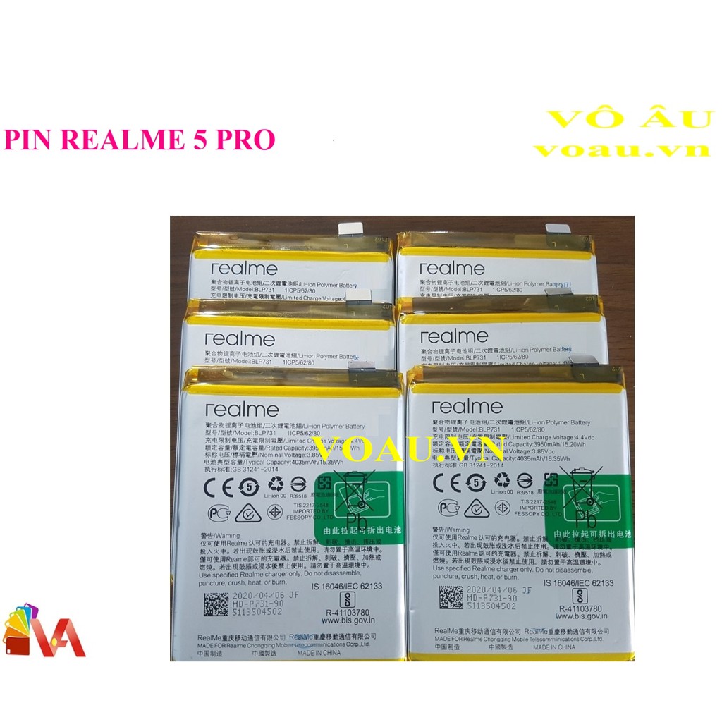 PIN OPPO BLP731 (REALME 5 PRO)