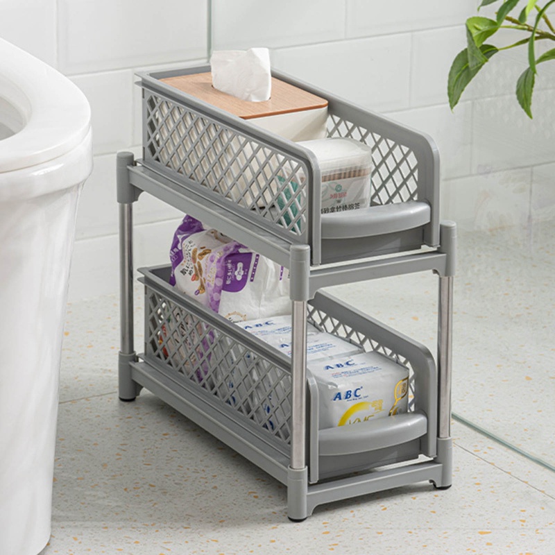 Ngăn Kéo Đứng Đựng Đồ Gắn Dưới Tủ Chén