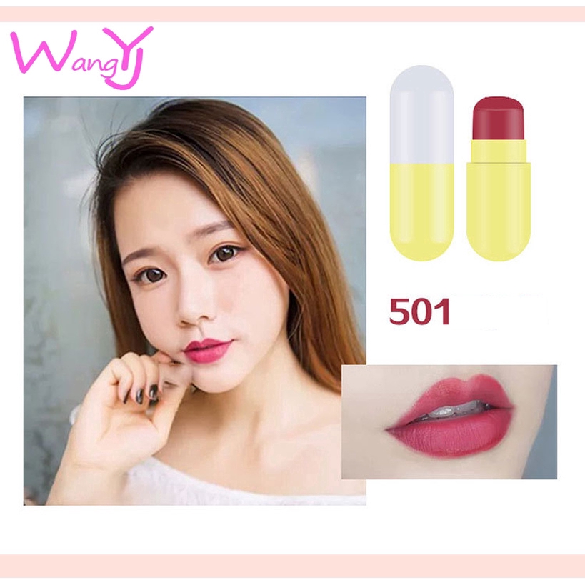 [Hàng mới về] Son môi hình viên thuốc lâu trôi dễ mang theo | BigBuy360 - bigbuy360.vn