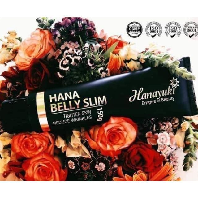 Kem tan mỡ Hanayuki- Hana Belly Slim