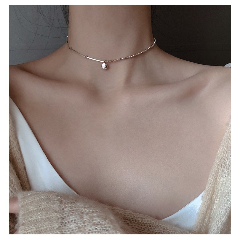Vòng cổ bạc 925 cho nữ đơn giản và tinh tế