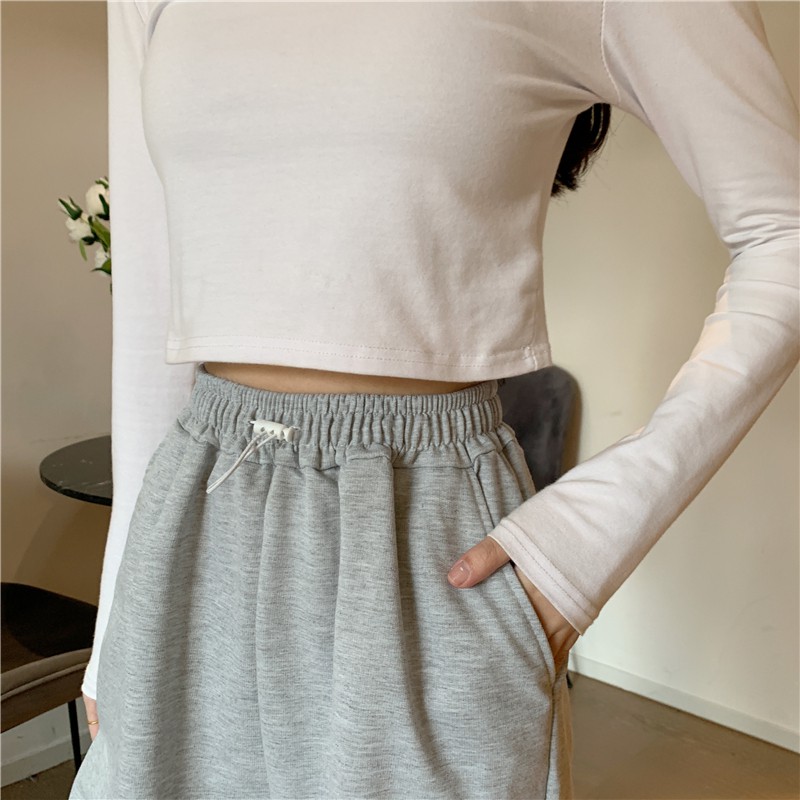 Quần Thể Thao Màu Trơn Phong Cách Hàn Quốc Dễ Phối Đồ Cho Nữ | BigBuy360 - bigbuy360.vn