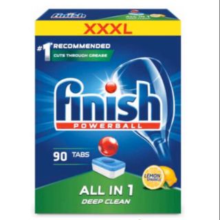 Viên rửa chén bát Finish All in 1 hộp 90v