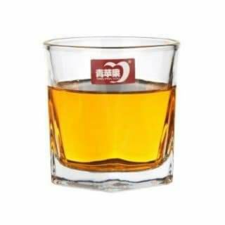 Bộ 6 cốc thủy tinh cạnh