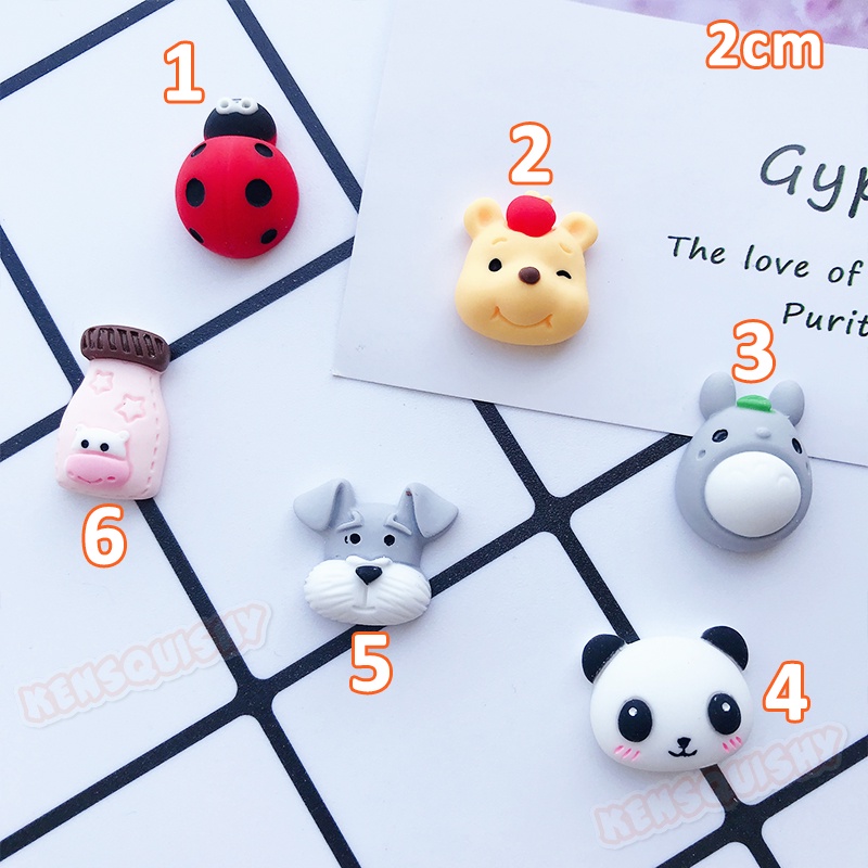 Mô Hình Bọ Cánh Cứng Gấu Totoro Trang Trí Ốp Điện Thoại / Mô Hình / Gắn Dép Handmade