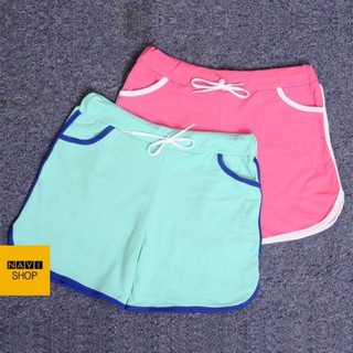 Quần short thun nữ thể thao