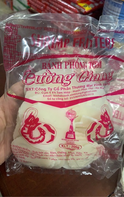Bánh Phồng Tôm Cường Giang gói 200g | BigBuy360 - bigbuy360.vn