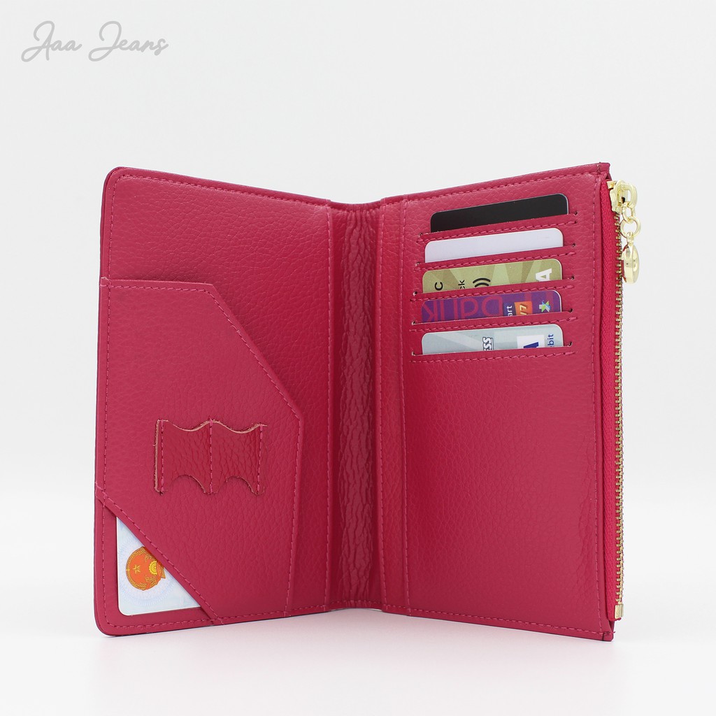 Ví Hộ Chiếu Passport Holder Da Thật Aaa Jeans