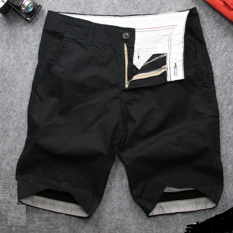 Quần short kaki nam vải nhập khẩu mềm mịn( dây kéo)( phom chuẩn)