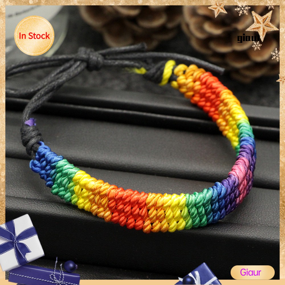 Vòng Tay Nhiều Lớp Cầu Vồng Lgbt