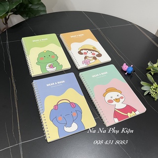 Sổ Lò Xo A5 Họa Tiết