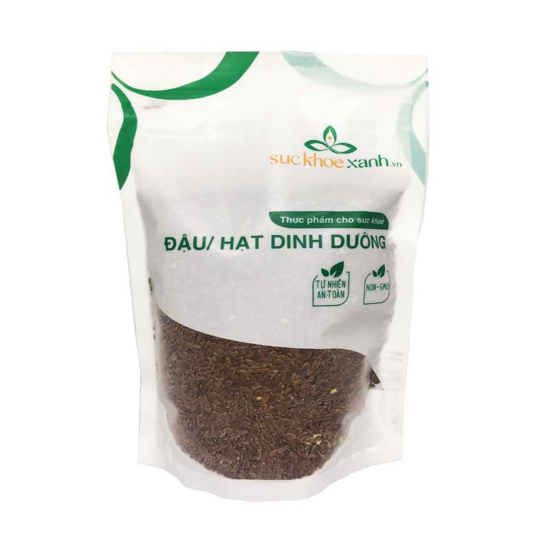 Hạt Lanh nâu túi 500g nhập khẩu từ Ấn Độ