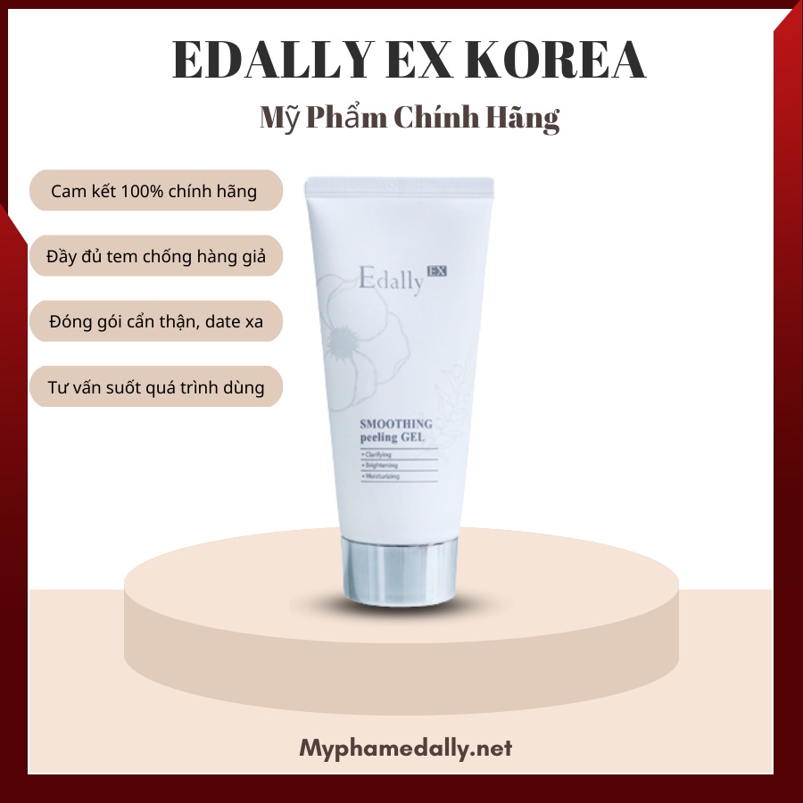 Gel Tẩy Tế Bào Chết Edally Loại bỏ da chết không gây kích ứng da tuýp 120 ml
