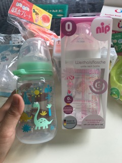 [ HÀNG ĐỨC] Bình sữa Nip cổ rộng 260ml
