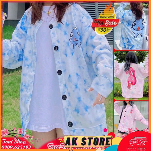 [Kèm Quà] ÁO HOODIE - ÁO KHOÁC NỈ NGOẠI 3D LOANG (HD1930 - X-ME) - AK.STORE