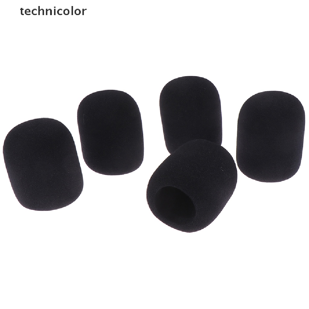 Set 5 Vỏ Xốp Bọc Đầu Micro Cầm Tay Chắn Gió