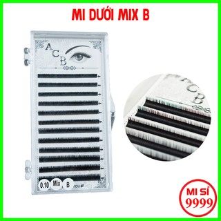 Mi dưới mix B 0.10, độ dài 5mm đến 8mm dùng để nối mi dưới