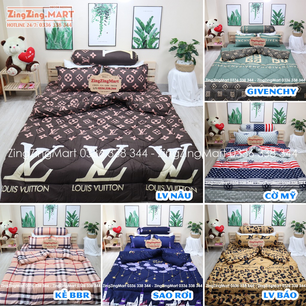 [ĐẸP XUẤT SẮC] Chăn phao Mẫu Gấu vàng Chất Poly cotton Đẹp (Xem video )