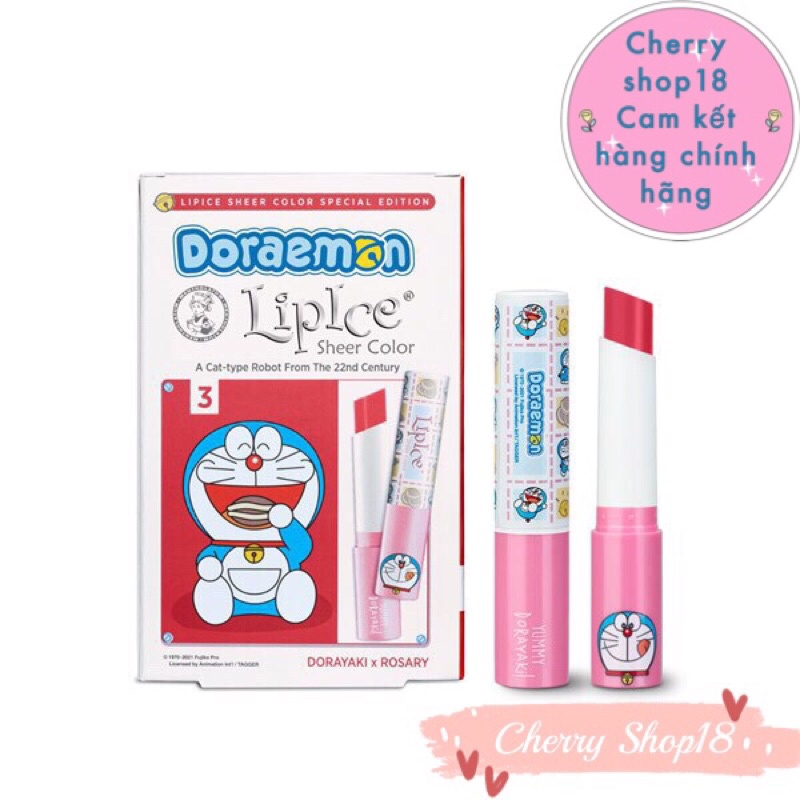 Son dưỡng có màu Doraemon x LipIce Sheer Color 2.4g