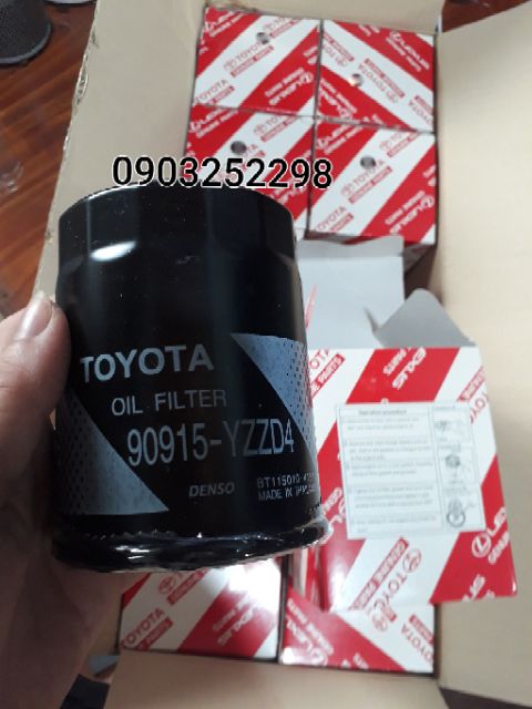 Lọc nhớt Fortuner , Innova, Hilux Thái Lan