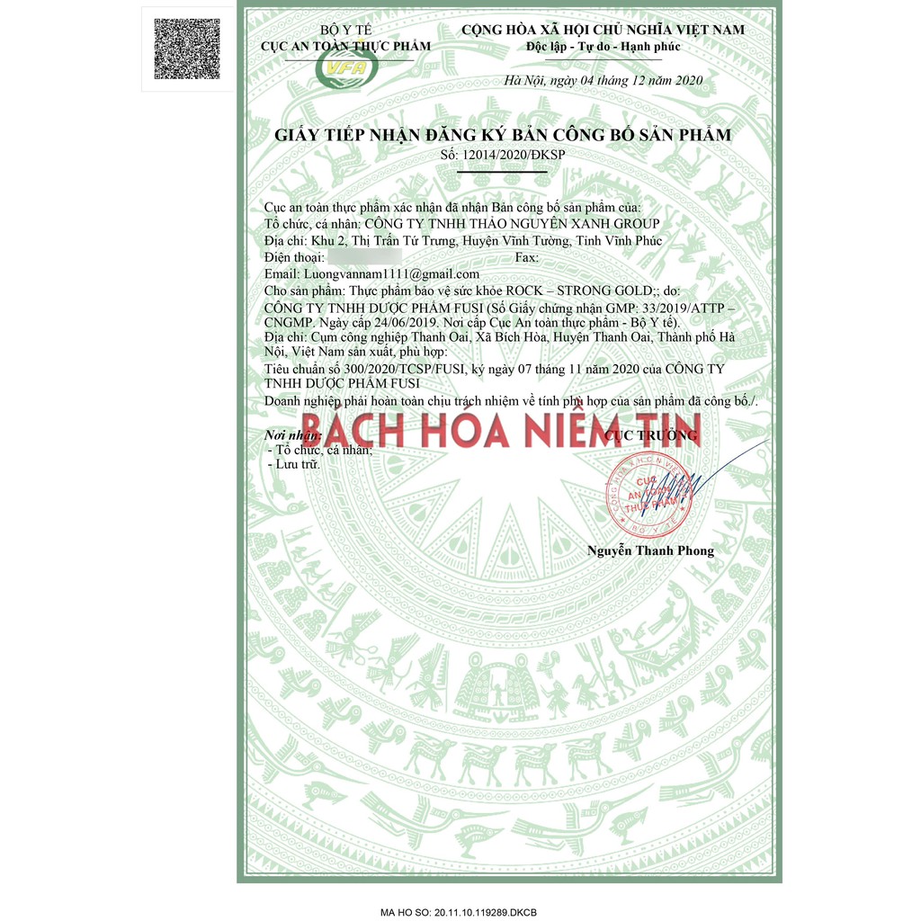 Viên uống bổ thận từ hàu biển ROCK - STRONG GOLD  - tăng cường sinh lý, giảm tiểu đêm, mạnh gân cốt - hộp 30 viên