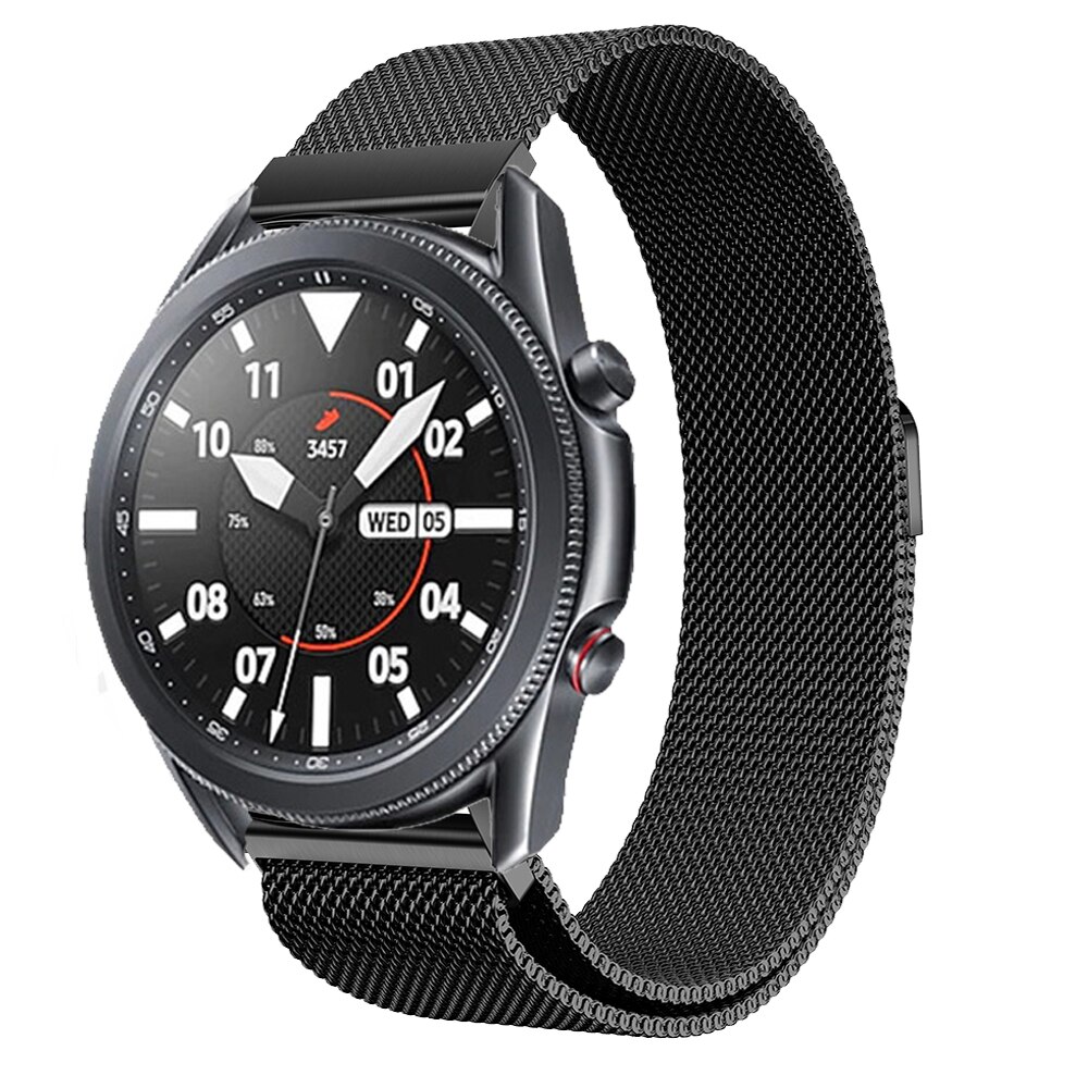 Dây Đeo Thay Thế Bằng Thép Không Gỉ Cho Đồng Hồ Samsung galaxy watch 3 41mm 44mm
