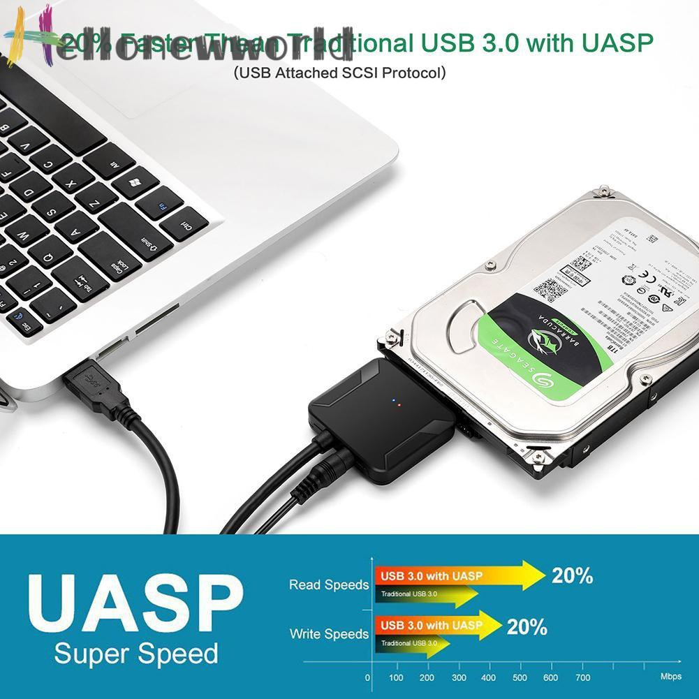 Dây Cáp Chuyển Đổi Usb 3.0 Sang Sata 2.5inch 3.5inch