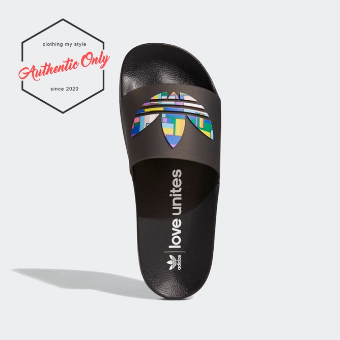 Dép Adidas ADILETTE LITE PRIDE Đi Nước Được - FY9017, FU8298, FU9139