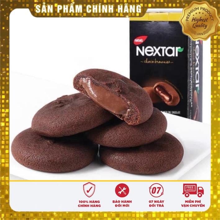 BÁNH NEXTAR Socola Hộp Móp bên ngoài