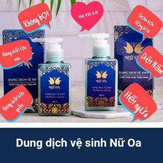 HÀNG CÔNG TY- DUNG DỊCH VỆ SINH NỮ OA 40ml- 100% từ thiên nhiên, không bọt, không chất bảo quản