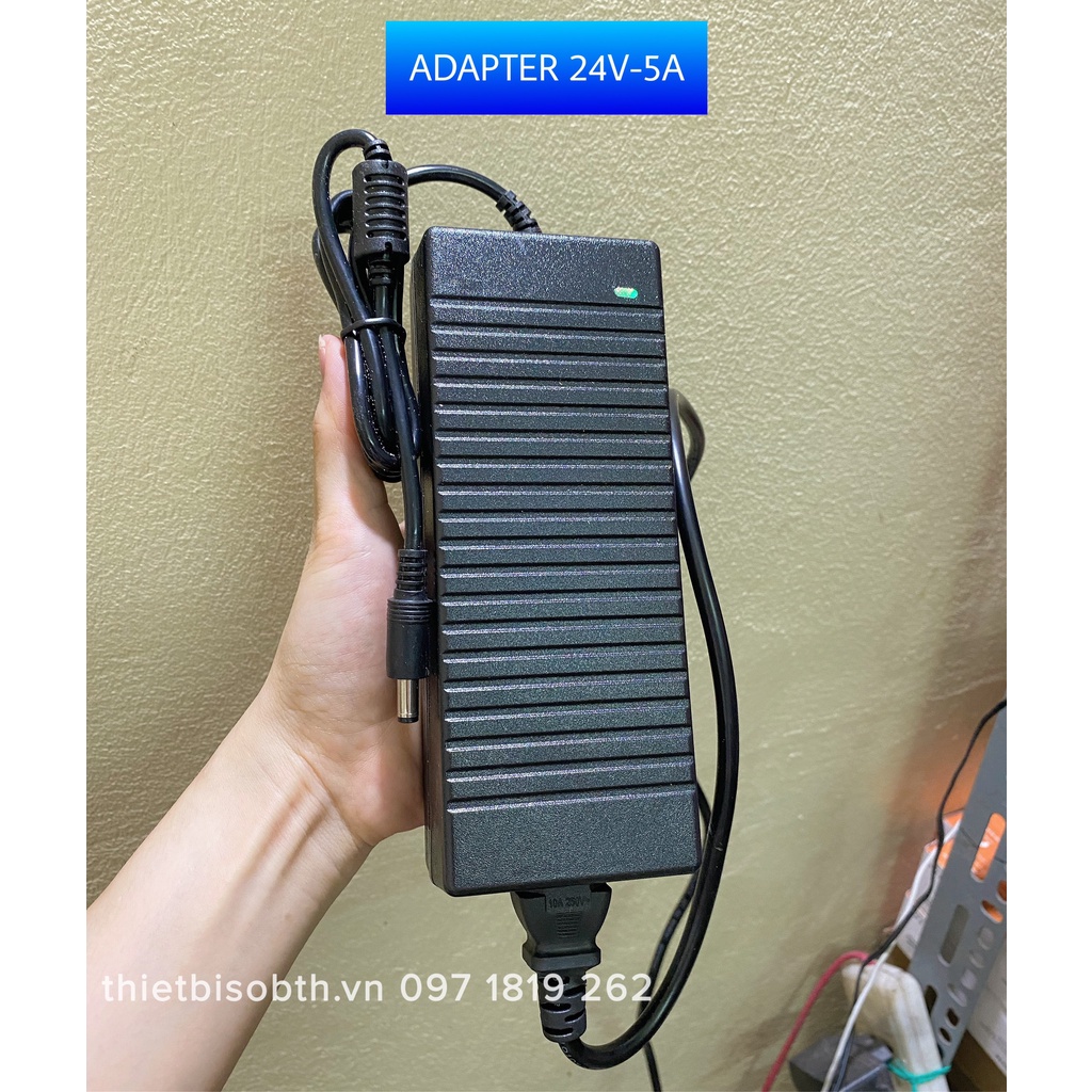 Nguồn 24V2A -5A  adapter 24v 5a dùng cho thiết bị camera, máy in mã vạch, máy in , máy bơm công suất v.vv