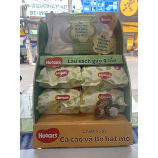 Khăn ướt huggies 72 miếng combo 3 gói