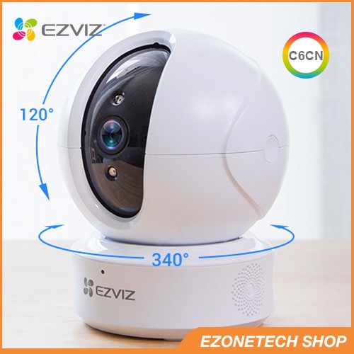 Camera Wifi EZVIZ C6CN 1080P H265 Bản Nâng Cấp Trong Nhà Chính Hãng