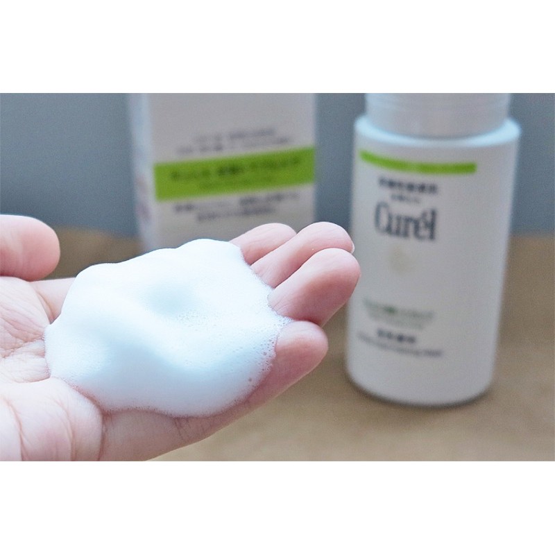 Sữa Rửa Mặt Dạng Bọt Dành Cho Da Dầu Curel Sebum Trouble Care Sebum Care Foaming Wash 150ml