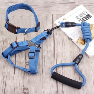 Dây dắt 3 in 1 ( Dây dắt, Vòng cổ, Đai bụng)