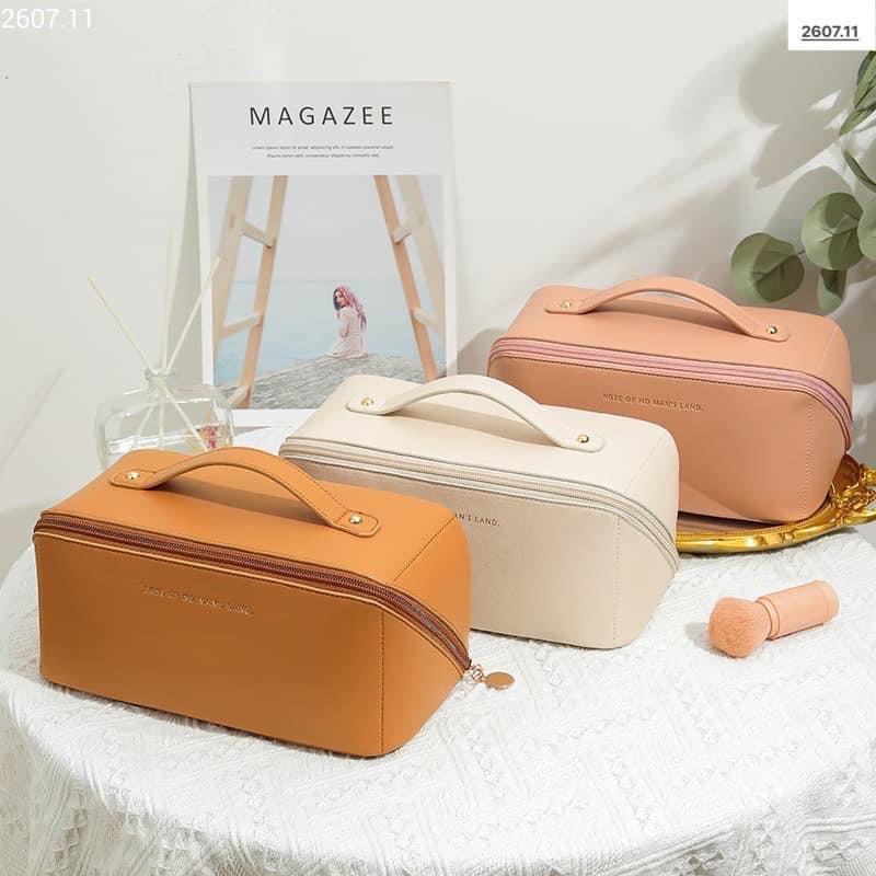 TÚI ĐỰNG MỸ PHẨM CHỐNG NƯỚC DA PU