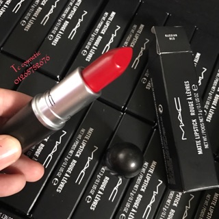 Son Mac Russian Red đỏ đậm cổ điển